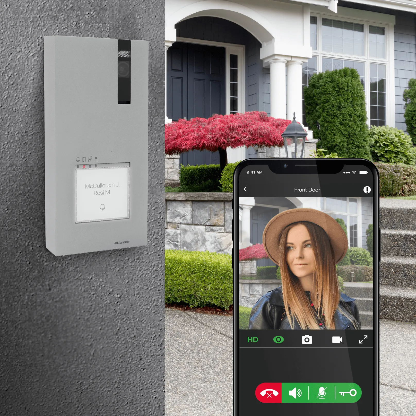 Comelit app for mobile access control